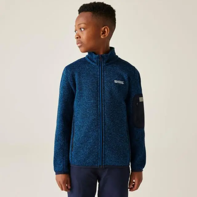 Regatta Newhill Full-Zip Lightweight Active Fleece in Bright Blue 