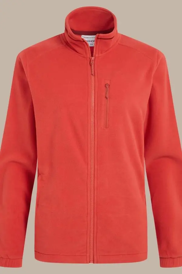 Craghoppers Women's Miska Plus Lightweight Insulating Fleece Jacket in Red 