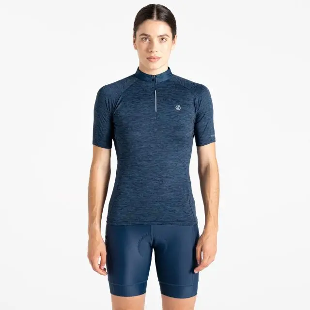 Dare 2b Women's Pedal Through It Cycling Jersey in Blue 