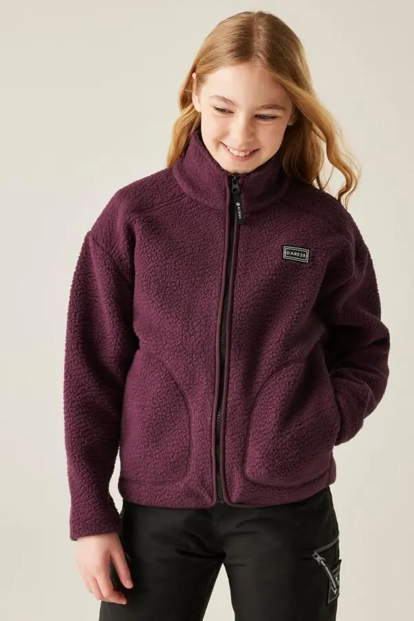 Dare 2b Zesty Stretch Insulating Active Fleece in Purple 