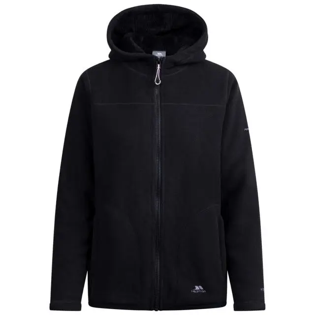 Trespass Women's Backstay Fleece Jacket in Black 