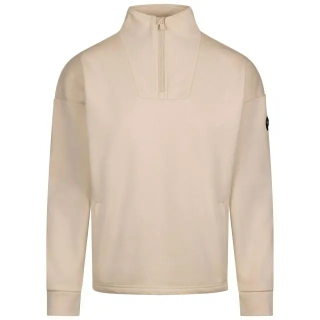 Trespass Women's Siobhan DLX Fleece Top in Light Stone 