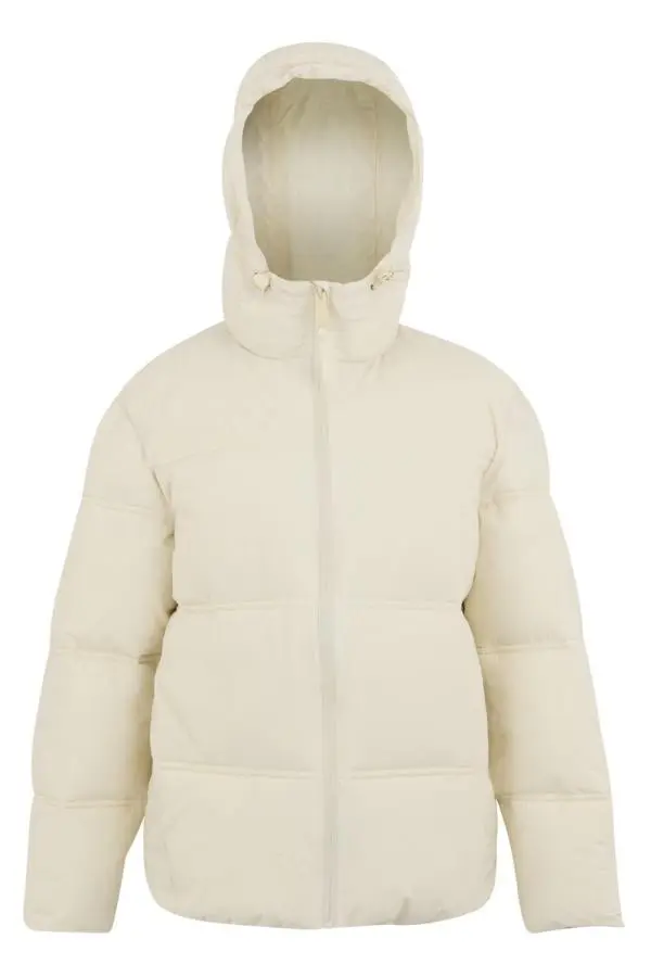 Regatta Women's Roxienne Hooded Water-Repellent Insulating Padded Jacket in Cream 