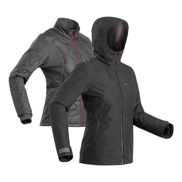 Decathlon 3-in-1 Waterproof Winter Hiking Jacket SH500
