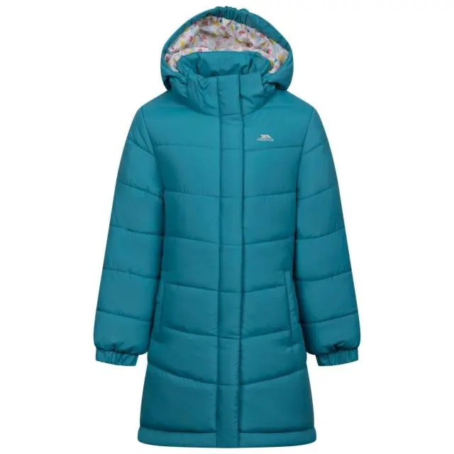 Trespass Girl's Ellster Jacket in Teal 