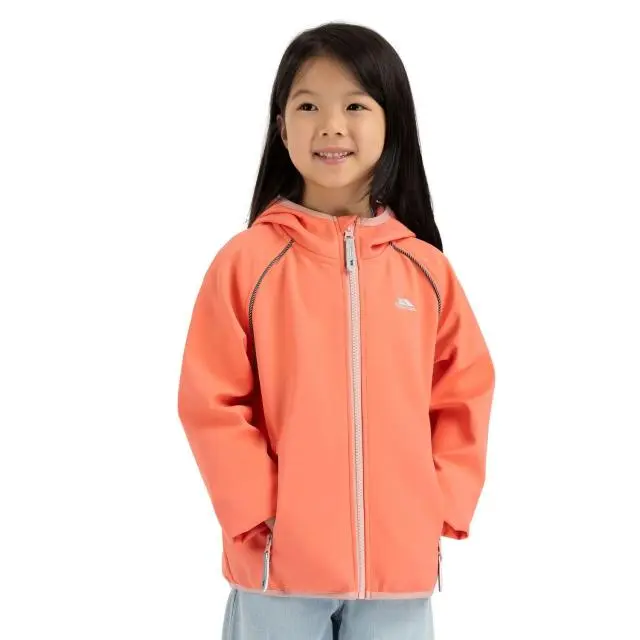 Trespass Belmoon Soft Shell Jacket in Orange 