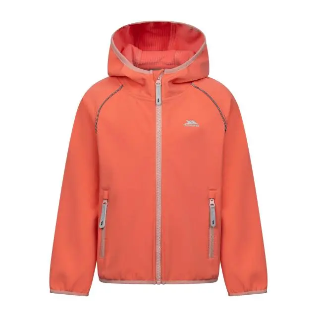 Trespass Belmoon Soft Shell Jacket in Orange 