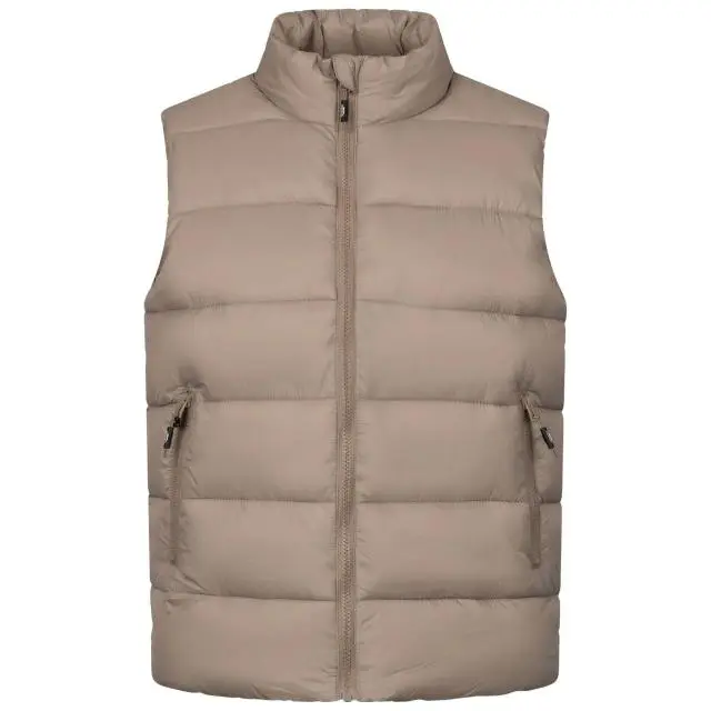 Trespass Women's Simone Padded Casual Gilet in Light Sand 