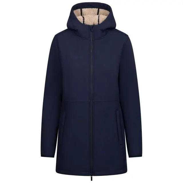 Trespass Women's Sine Soft Shell Jacket in Navy 