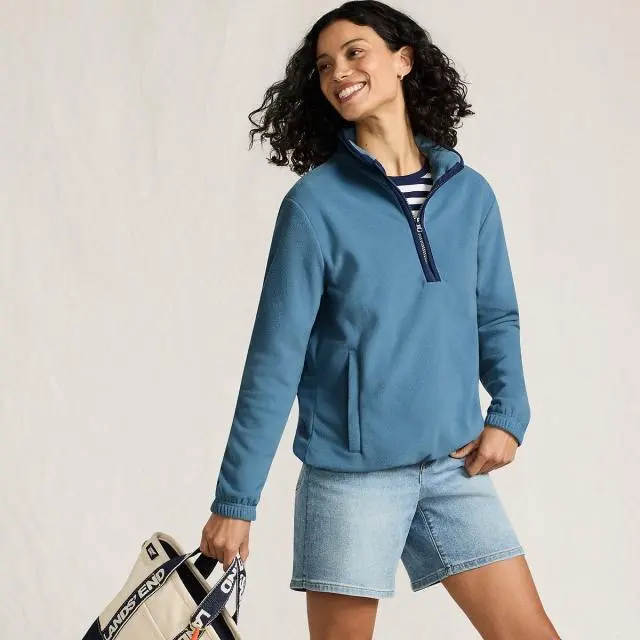 Anyweather Water Repellent Fleece Quarter Zip Pullover