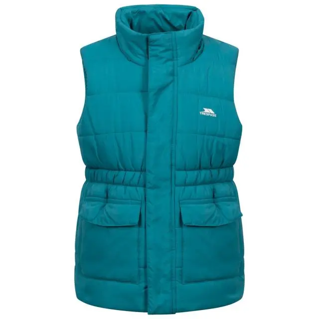 Trespass Girl's Casster Gilet in Teal 