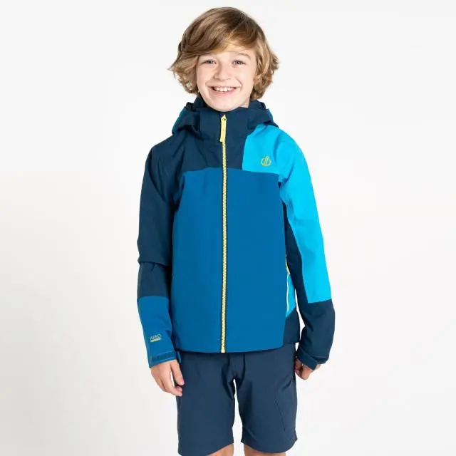 Dare 2b 'Explore' Waterproof Breathable Jacket in Blue 