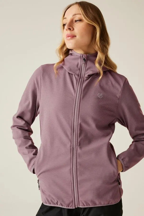 Dare 2b Women's Iced Softshell Jacket in Lilac 
