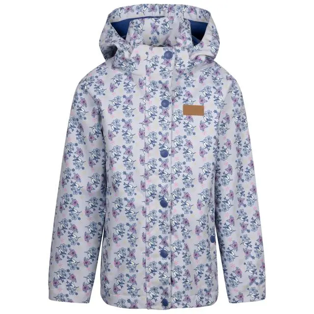 Trespass Women's Drippy TP50 Waterproof Jacket in Pale Lilac | Size: 3-4