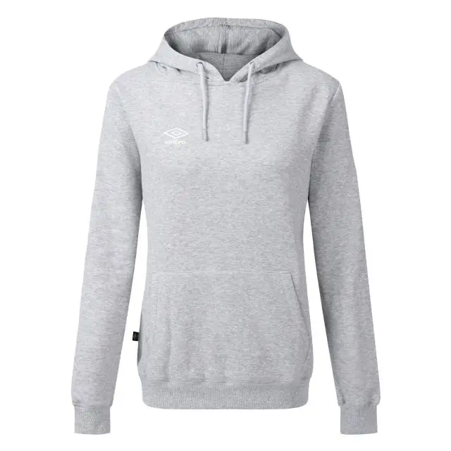 Umbro Women's Club Leisure Hoodie in Light Grey 