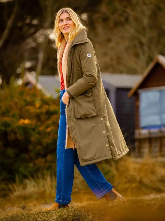 Brakeburn Women's Wicker Jacket in Khaki 