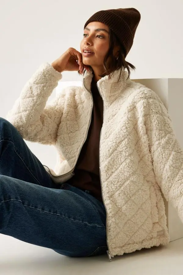 Alaiya Fluffy Textured Insulating Fleece