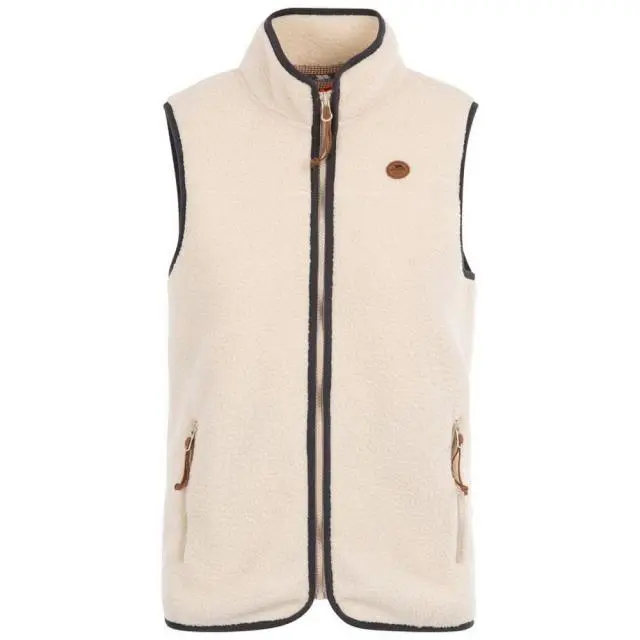 Trespass Women's Notion Fleece AT300 Gilet in Off-White 