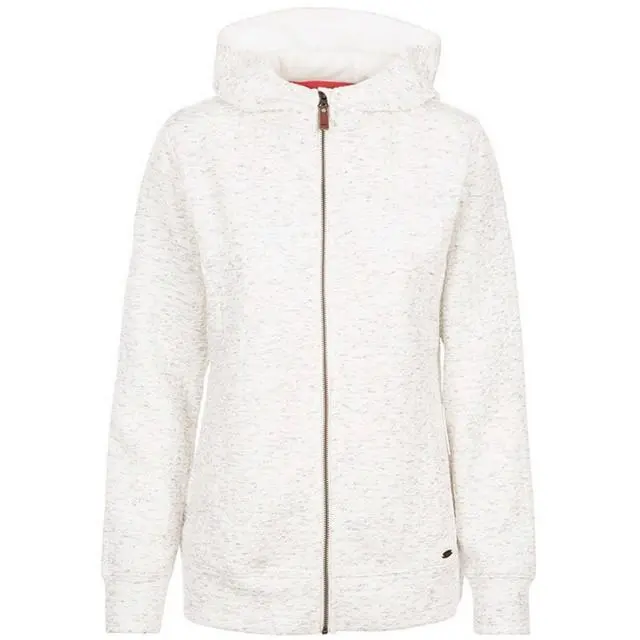 Trespass Winnie Marl Hoodie in Off-White 
