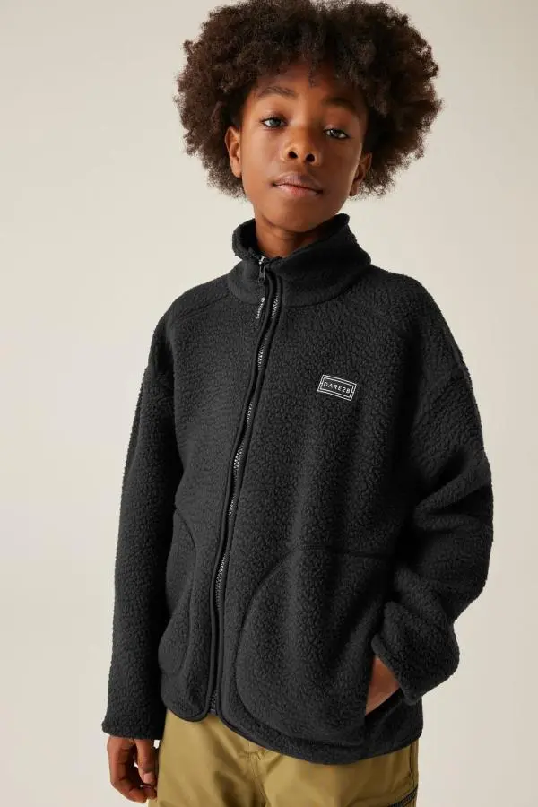 Dare 2b Zesty II Borg Full Zip Insulating Fleece in Black 