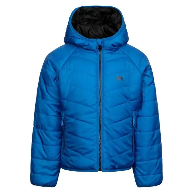 Trespass Dessieboy Reversible Jacket in Blue | Size: 7-8 Years