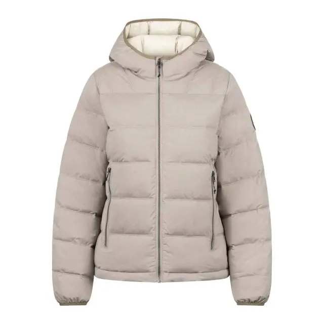 Trespass Women's Rollins Hooded Jacket in Light Sand 