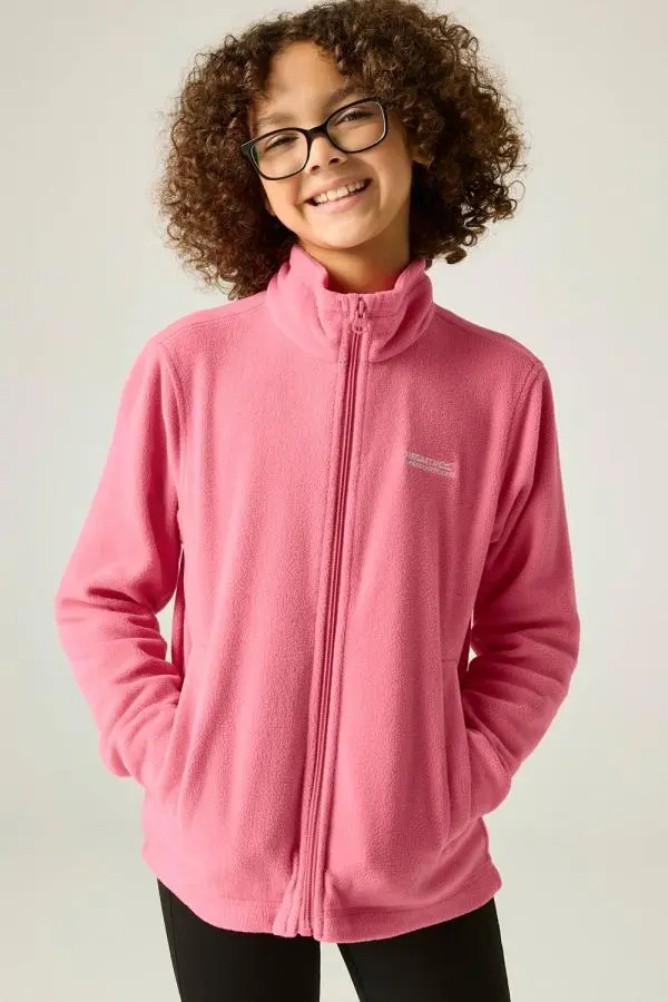 Regatta 'King II' Full Zip Walking Fleece in Pink 