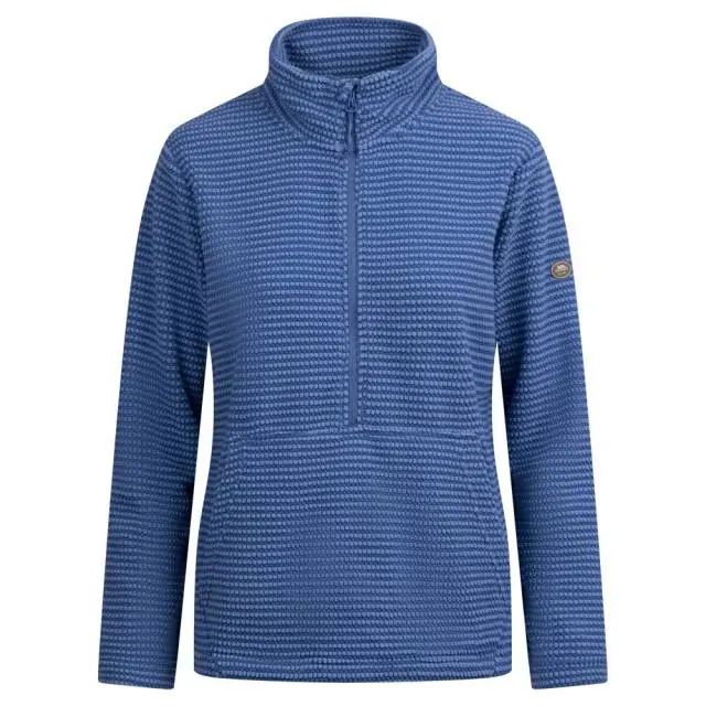 Trespass Women's Ribes AT200 Fleece Top in Bright Blue 