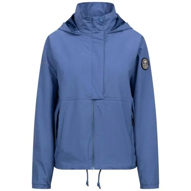 Trespass Women's Erskine Waterproof Jacket in Bright Blue 