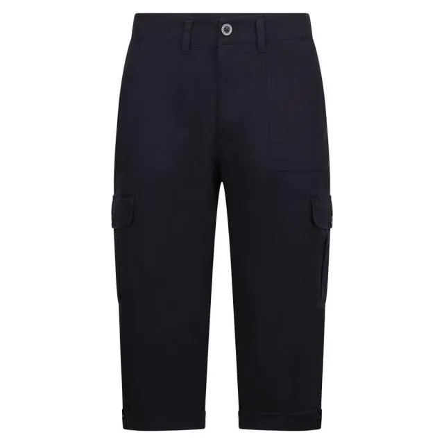 Trespass Women's Trina Casual Capri Trousers in Navy 