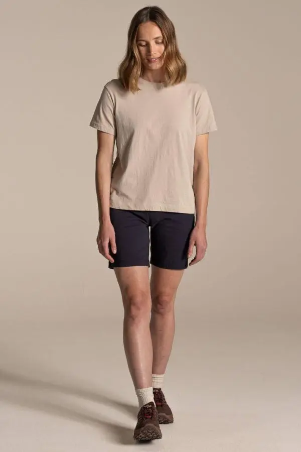 Craghoppers Women's Kiwi Pro III Water Repellent Anti-Insect Shorts in Dark Navy 