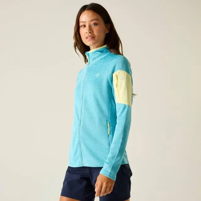 Dare 2b Women's Torrek II Full Zip Active Fleece in Light Blue 
