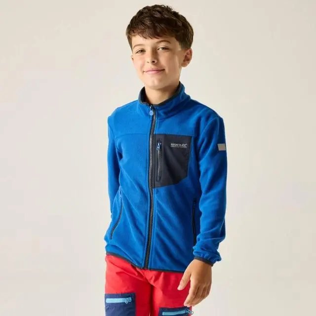 Regatta Frankie Full Zip Fleece in Bright Blue 