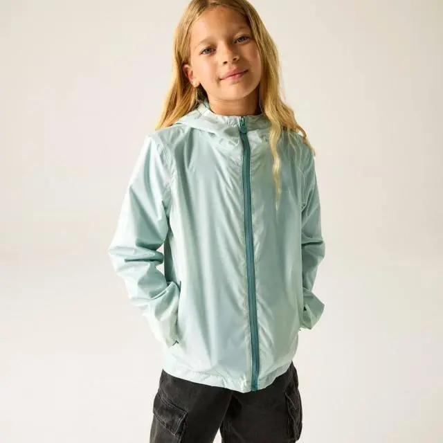 Regatta Lever Hooded Waterproof Jacket in Mint 