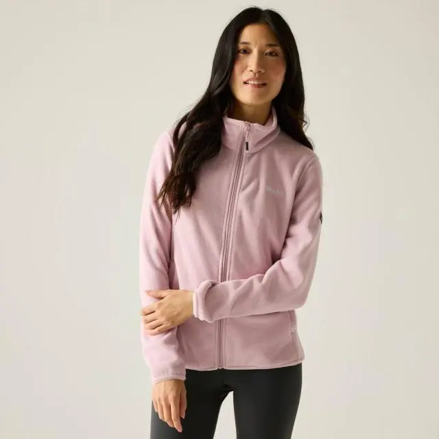 Regatta Women's Clemance IV Full Zip Hiking Fleece in Pale Lilac 