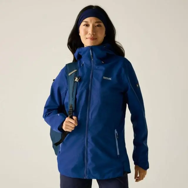 Regatta Women's Hamara IV Hooded Waterproof Jacket in Midnight 