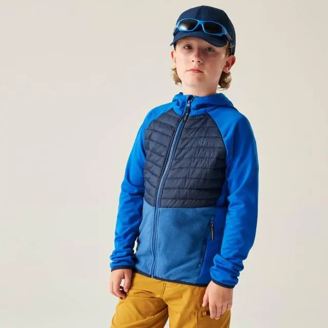 Dare 2b Switch Out Hooded Hybrid Jacket in Bright Blue 