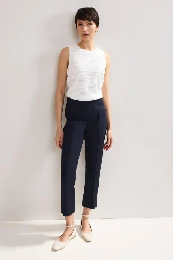 Phase Eight Women's Miah Stretch Trouser in Dark Navy 