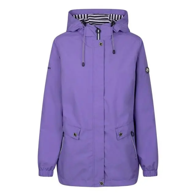 Trespass Women's Flourish Waterproof Jacket in Purple 