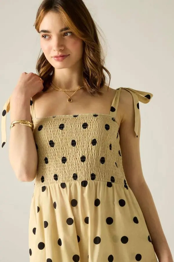 Regatta Women's Cath Kidston Midi Sundress in Cream 