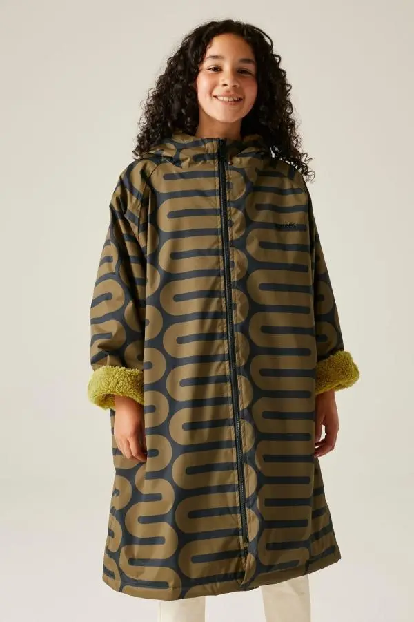 Regatta Orla Kiely Waterproof Changing Robe in Olive 