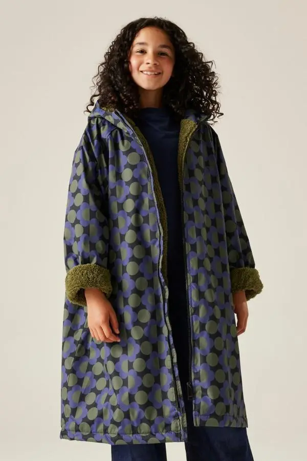 Regatta Orla Kiely Waterproof Changing Robe in Blue 