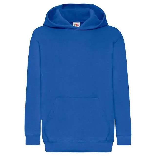Fruit of the Loom Classic Hoodie in Blue 