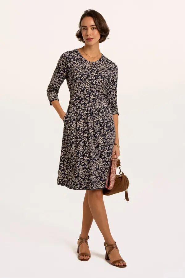 Brakeburn Women's Freya Dress in Navy 