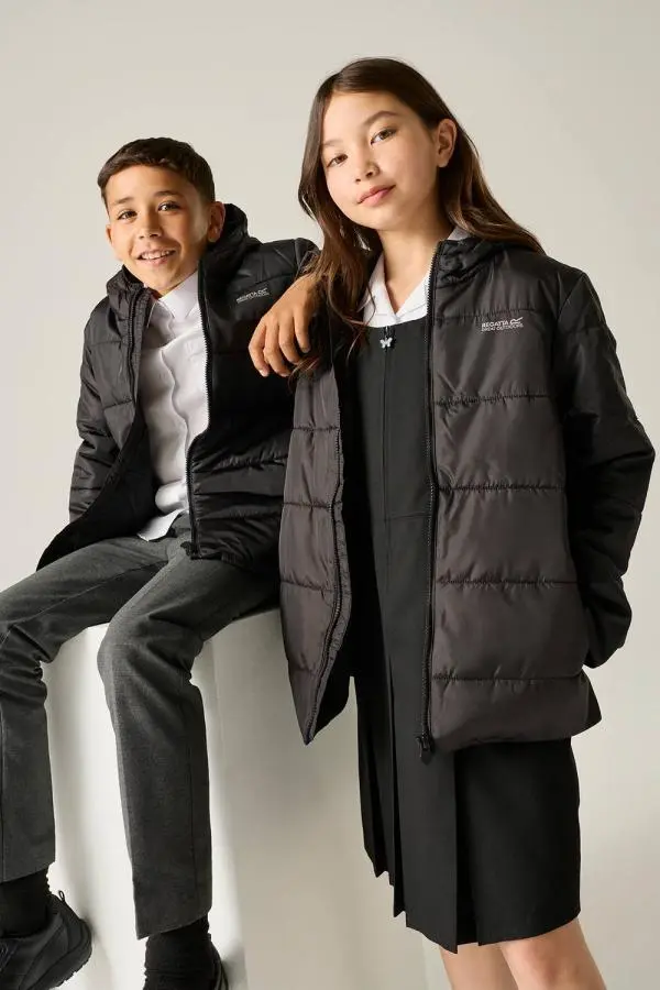 Regatta Halkner Insulated Quilted Jacket in Black 