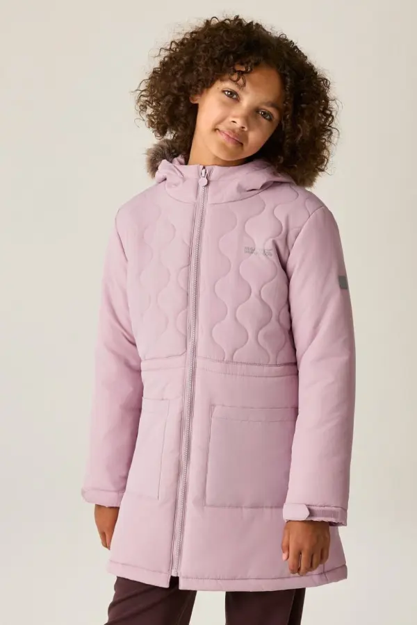 Regatta Fabrizia Water-Repellent Insulated Padded Jacket in Pale Lilac 