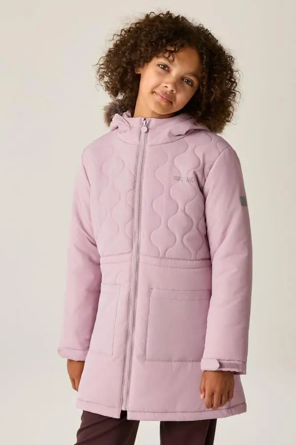 Regatta Fabrizia Water-Repellent Insulated Padded Jacket in Pale Lilac 