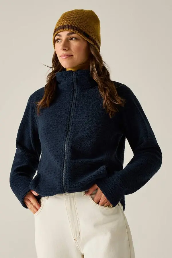Regatta Women's Heidy Full Zip Insulated Fleece in Navy 