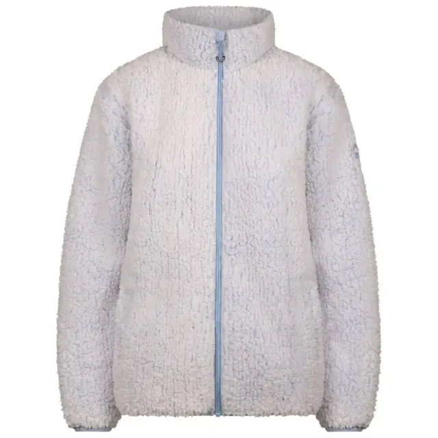Trespass Women's Feathery Fleece Jacket in Light Blue 