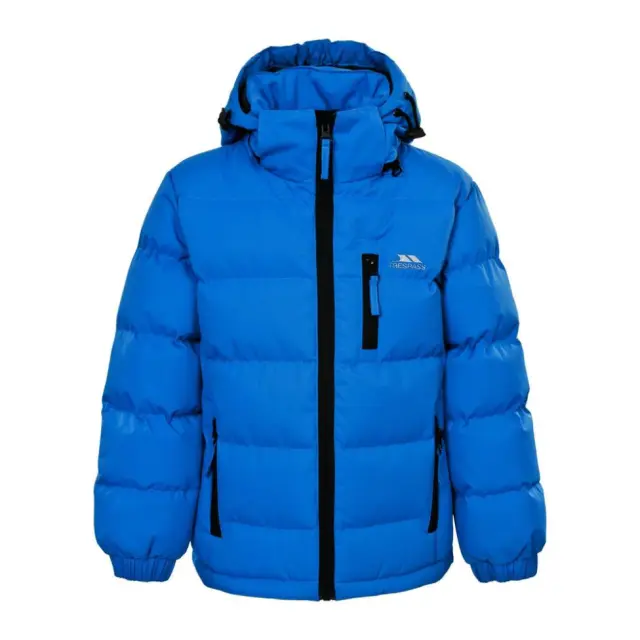 Trespass Boy's Tuff Padded Jacket in Blue 